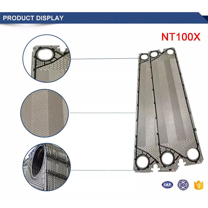 NT100X Plate & Gasket for Heat Exchanger